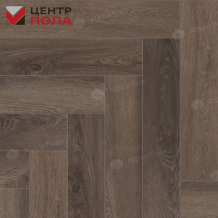 Кварцвинил Alpine Floor Премиальный паркет (Parquet Premium) Eco 19-16 Фафнир