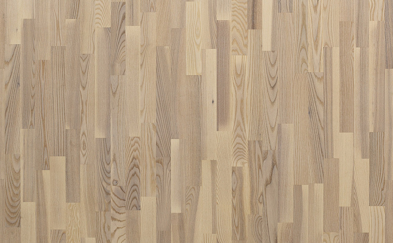 Паркетная доска Polarwood Classic Ясень Уют Белый Матовый Лак 3П