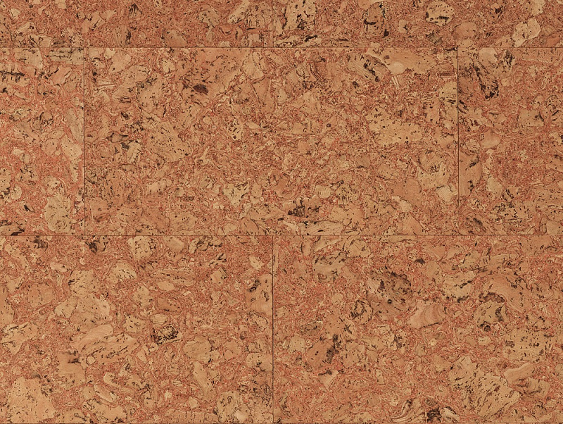 Настенное клеевое пробковое покрытие Wicanders Dekwall RY39002 Tenerife Red