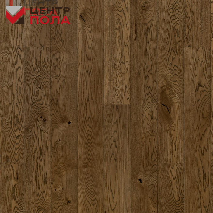 Паркетная доска Polarwood Elegance Дуб 138 Артист Коричневый Масло 1П 2