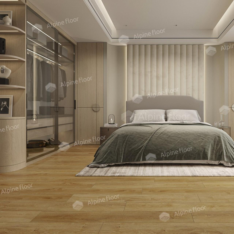 Кварцвинил Alpine Floor Ультра (Ultra) Eco 5-29 Дуб южный